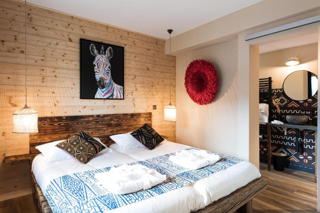 Le Wafo Hotel Gryon Bagian luar foto