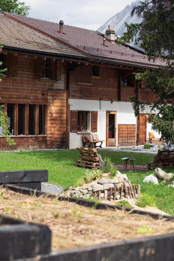 Le Wafo Hotel Gryon Bagian luar foto